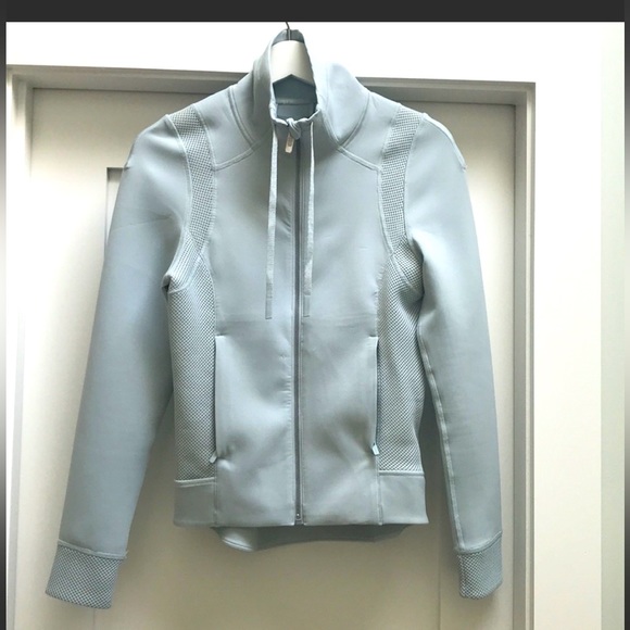 Lululemon Hot Mesh Jacket size 4 Storm Blue - Picture 6 of 8